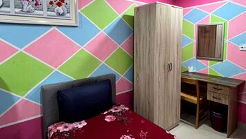 Desk, iron/ironing board