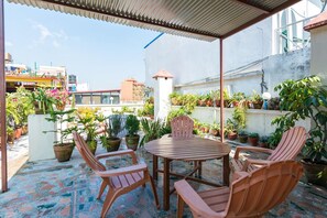 Terrace/patio - Hotel Khangsar (Kathmandu)
