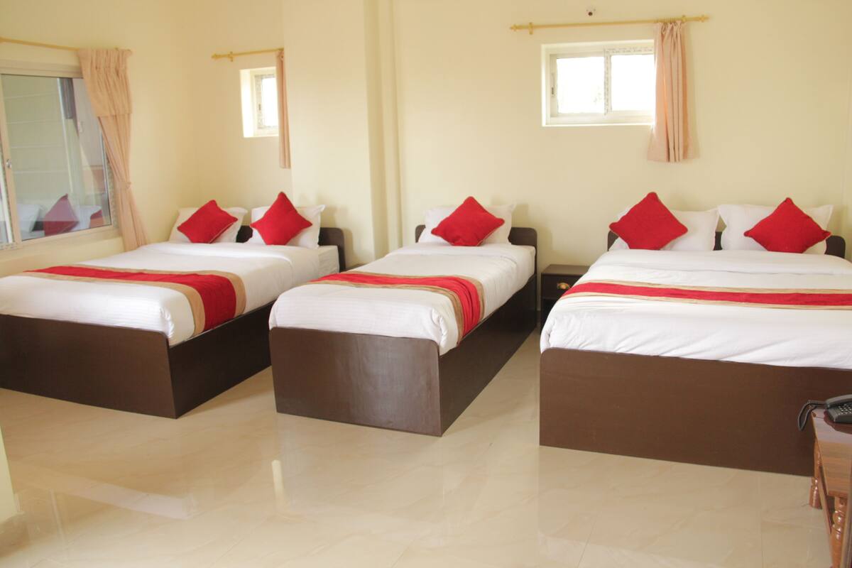 Family Room, 2 Bedrooms, Non Smoking, City View | Premium bedding, Select Comfort beds, free WiFi, bed sheets