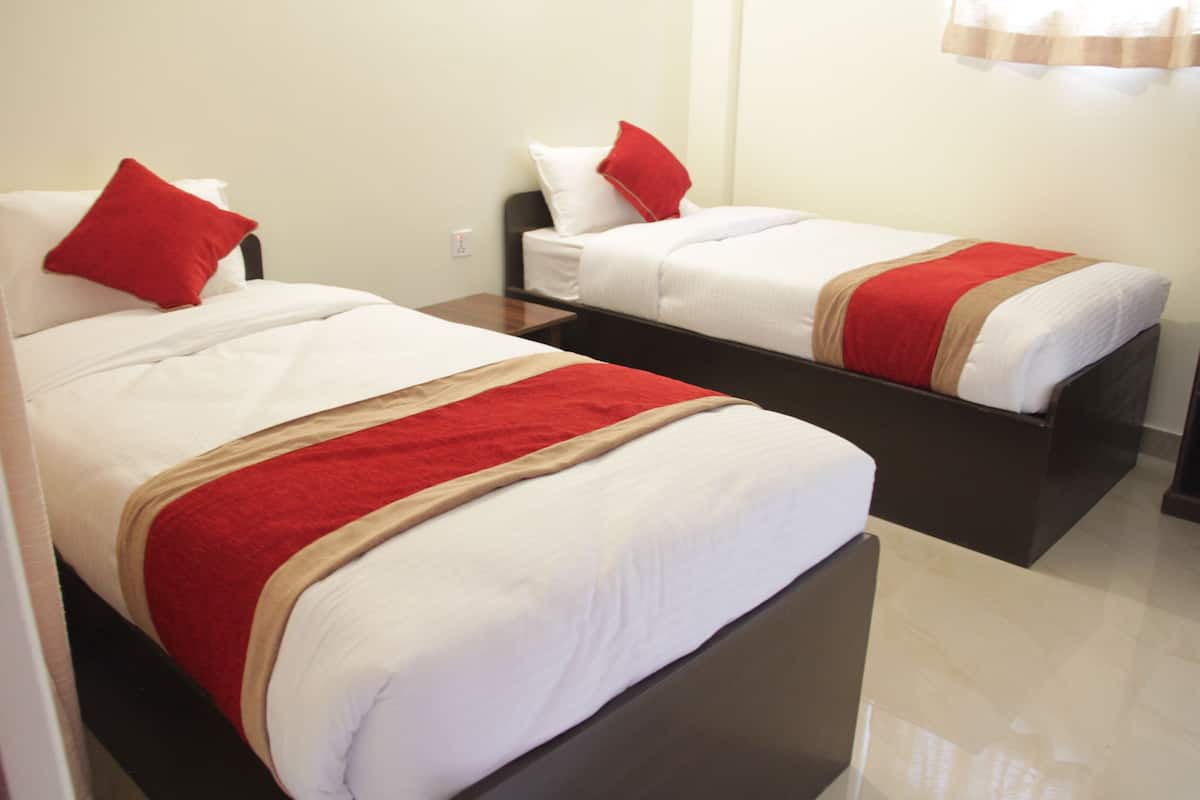 Basic Single Room | Premium bedding, Select Comfort beds, free WiFi, bed sheets