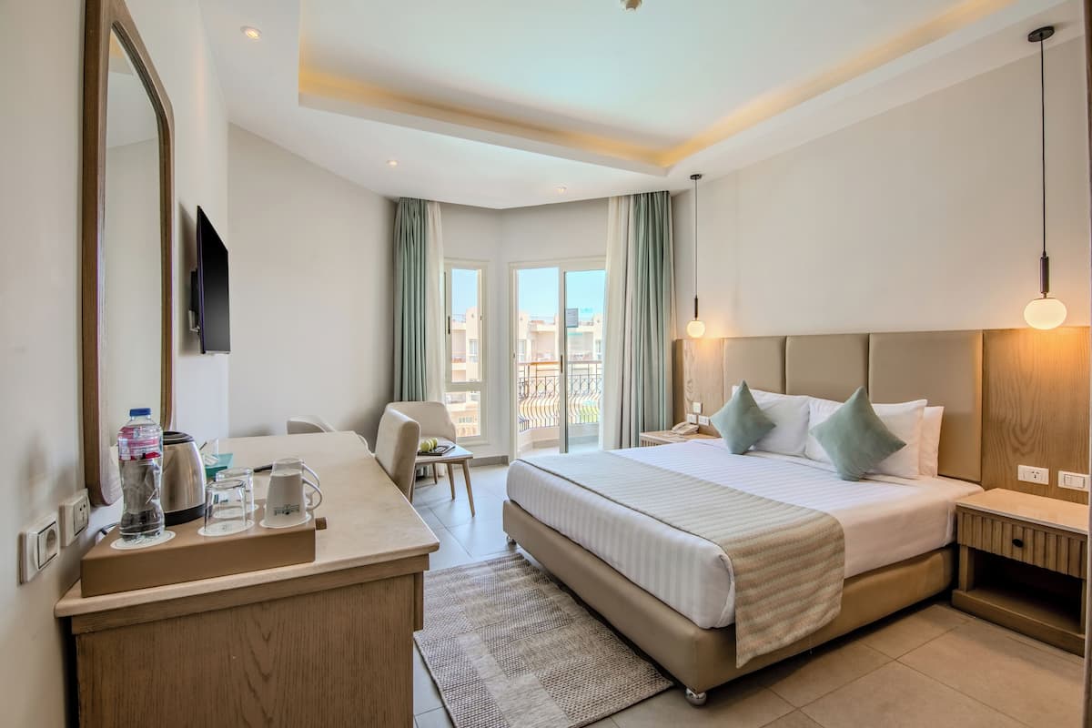 Free minibar items, in-room safe, individually decorated