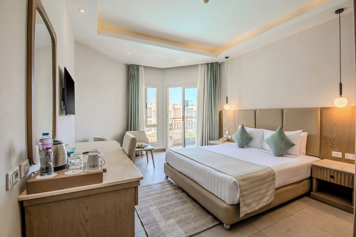 Free minibar items, in-room safe, individually decorated