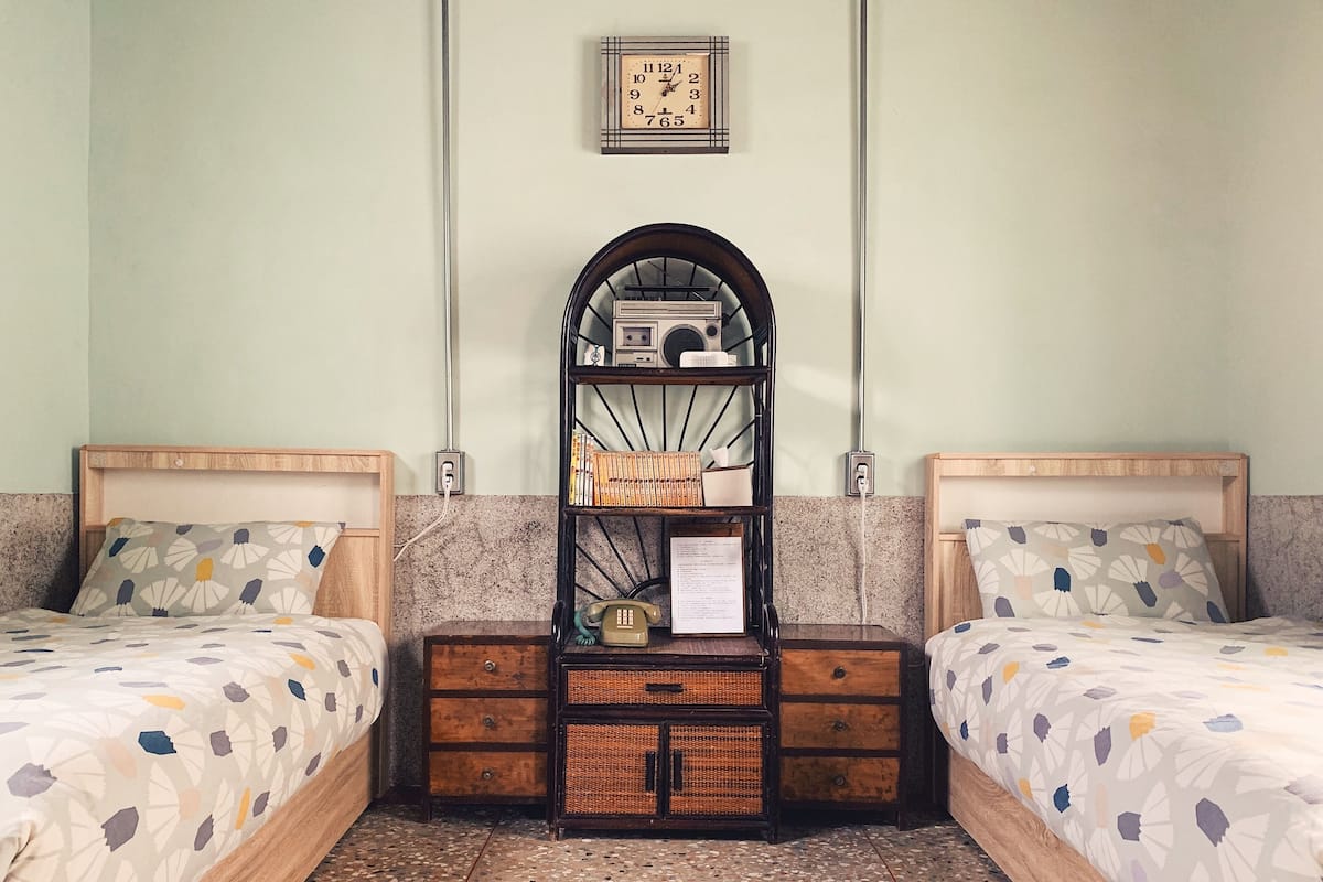 Memory-foam beds, individually decorated, individually furnished