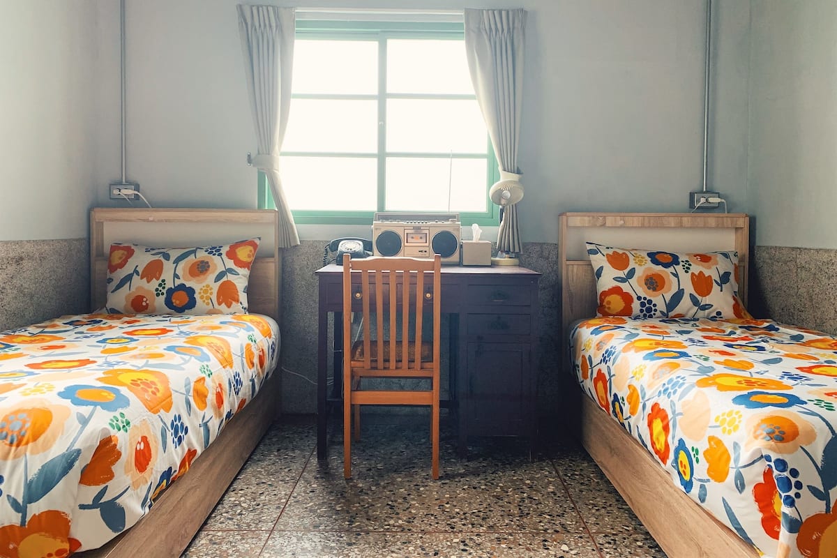 Memory-foam beds, individually decorated, individually furnished