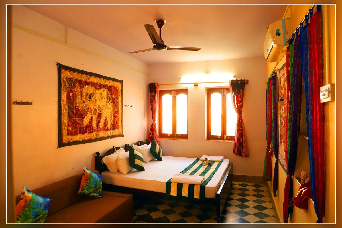 Double Room | Memory foam beds, individually decorated, individually furnished, desk