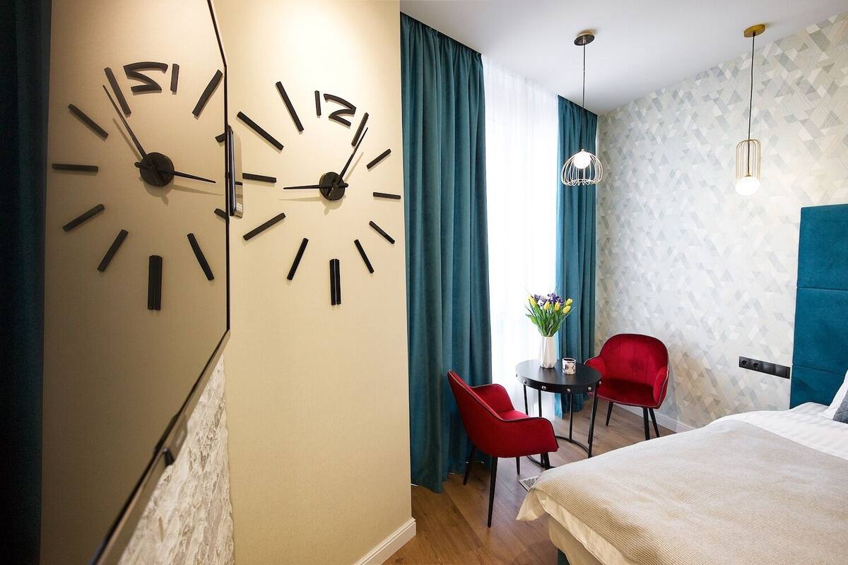 Departamento estándar | 1 habitación, insonorización y tabla de planchar con plancha