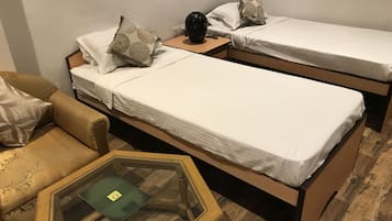 Wifi gratis y ropa de cama