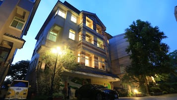 Front of property - evening/night