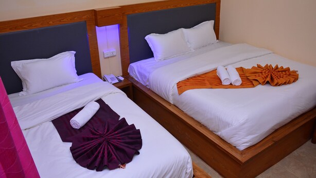 Basic Triple Room, 1 Bedroom, Garden View | Premium bedding, down comforters, minibar, desk - Green Park Tea Resort (Kamalganj)