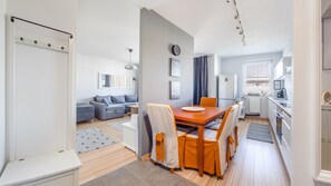 Studio (11, ul. Legionów 104 B) | Living area | Flat-screen TV