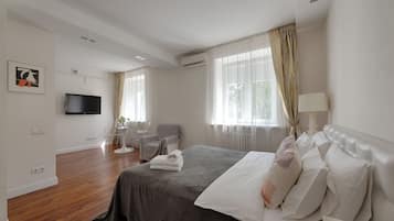 City Studio | Soundproofing, iron/ironing board, free WiFi, bed sheets