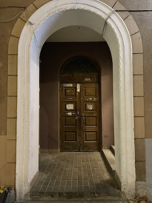 Façade de l’hébergement