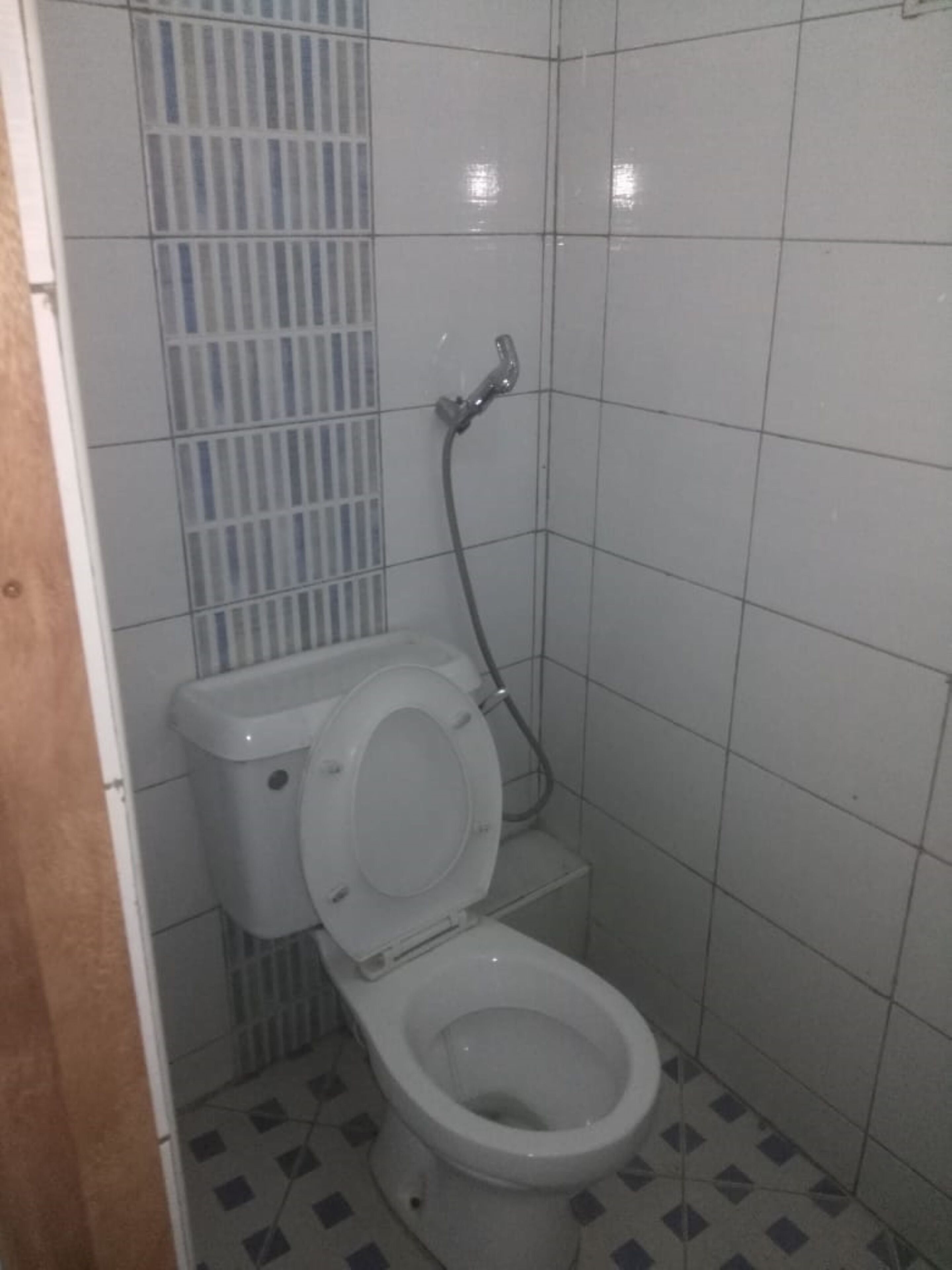 double room single use | bathroom | shower, rainfall showerhead, free toiletries, slippers