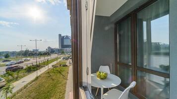 City-Studio | 2 Schlafzimmer, hochwertige Bettwaren, Bügeleisen/Bügelbrett