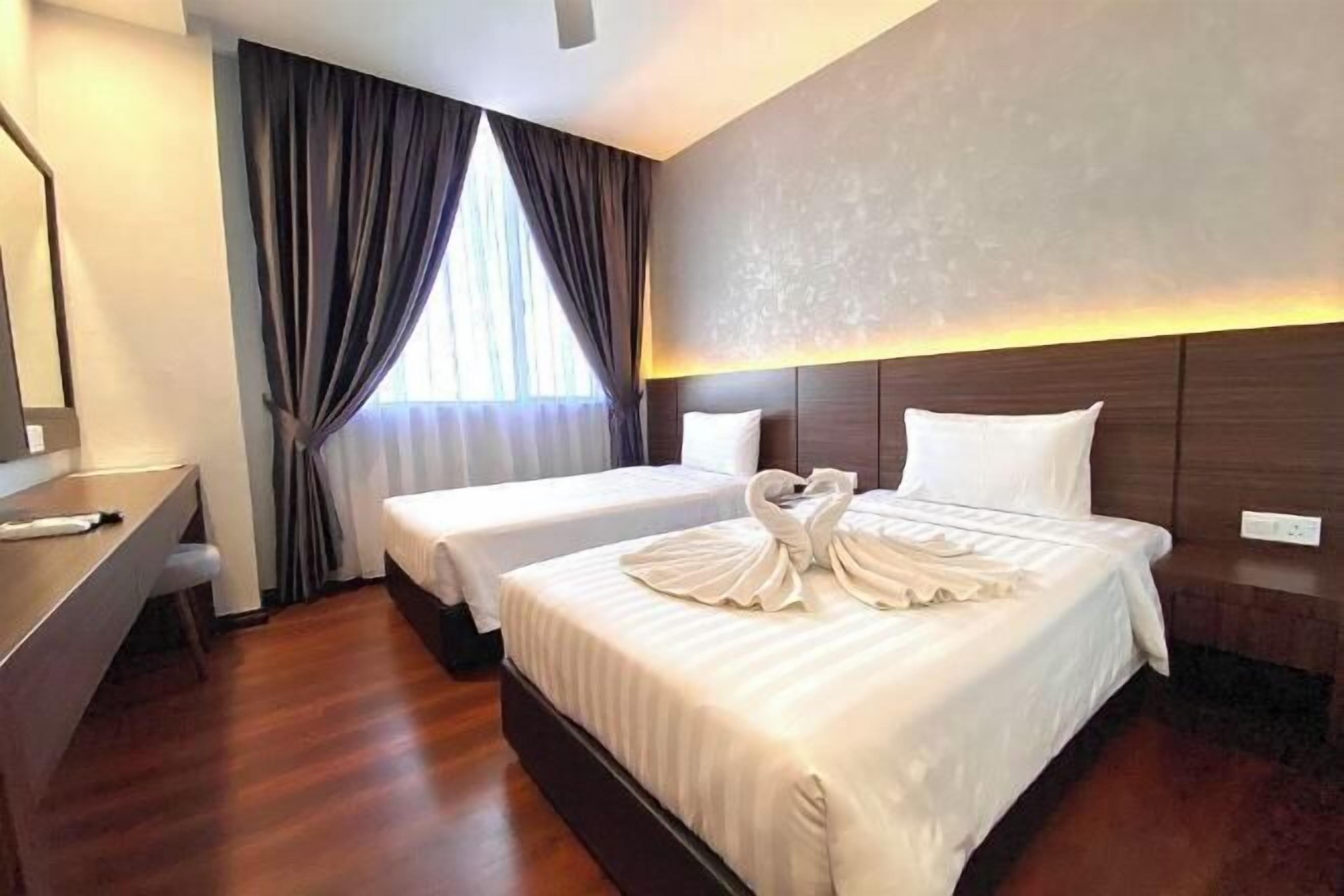 In-room safe, desk, laptop workspace, iron/ironing board