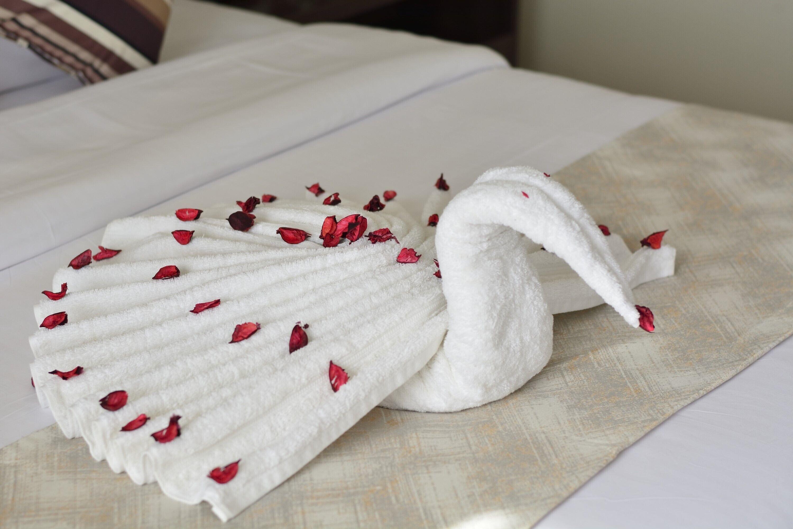 deluxe double room | minibar, in-room safe, desk, laptop workspace