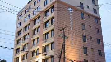 Fachada de la propiedad