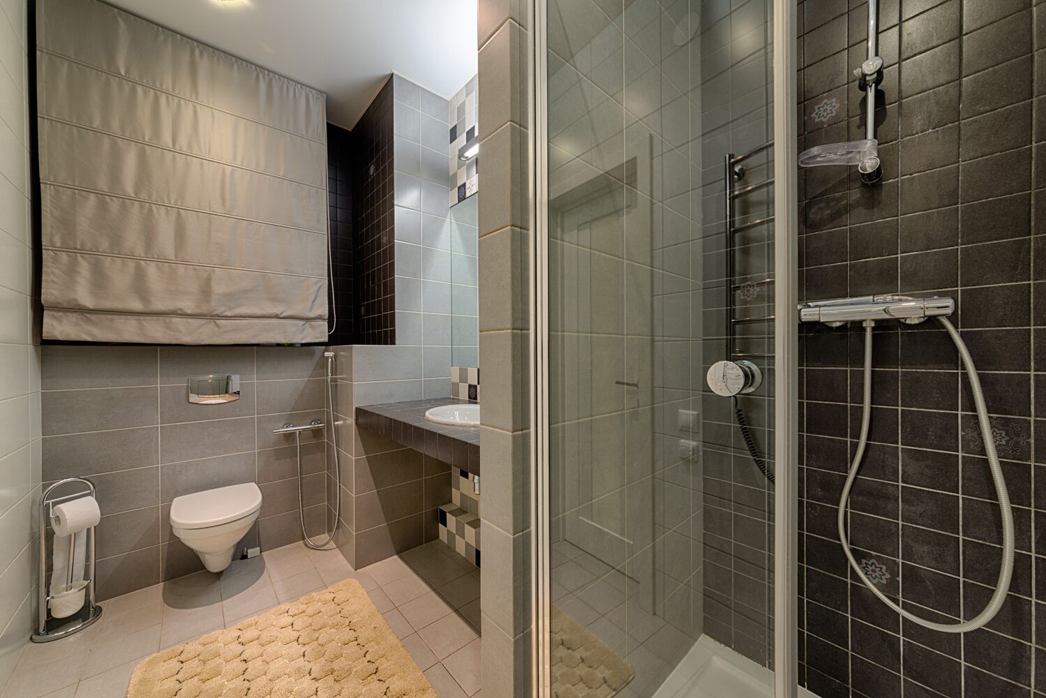Leilighet – deluxe, 3 soverom | Dusj på badet