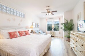 3 bedrooms, iron/ironing board, WiFi, bed sheets