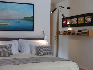 Superior-Doppelzimmer, Terrasse (Marco) | Individuell dekoriert, individuell eingerichtet, kostenloses WLAN