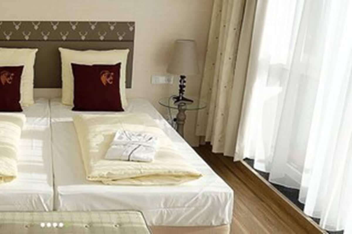 1 habitación, ropa de cama hipoalergénica y minibar