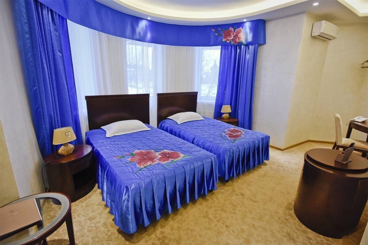 Studio Desain | 1 kamar tidur, minibar, brankas, dan tirai kedap cahaya