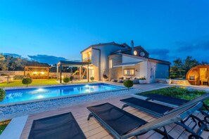Piscine chauffée