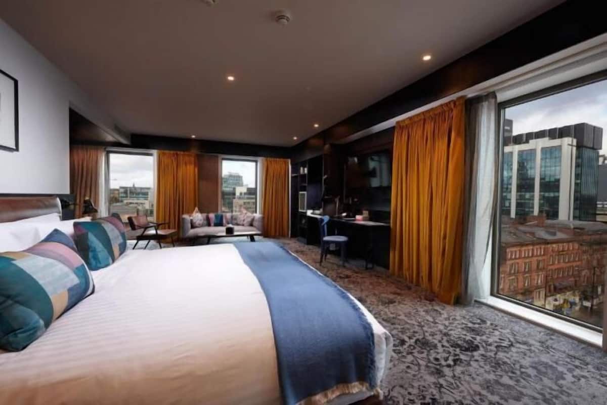 1 slaapkamer, een kluis op de kamer, individueel gedecoreerd
