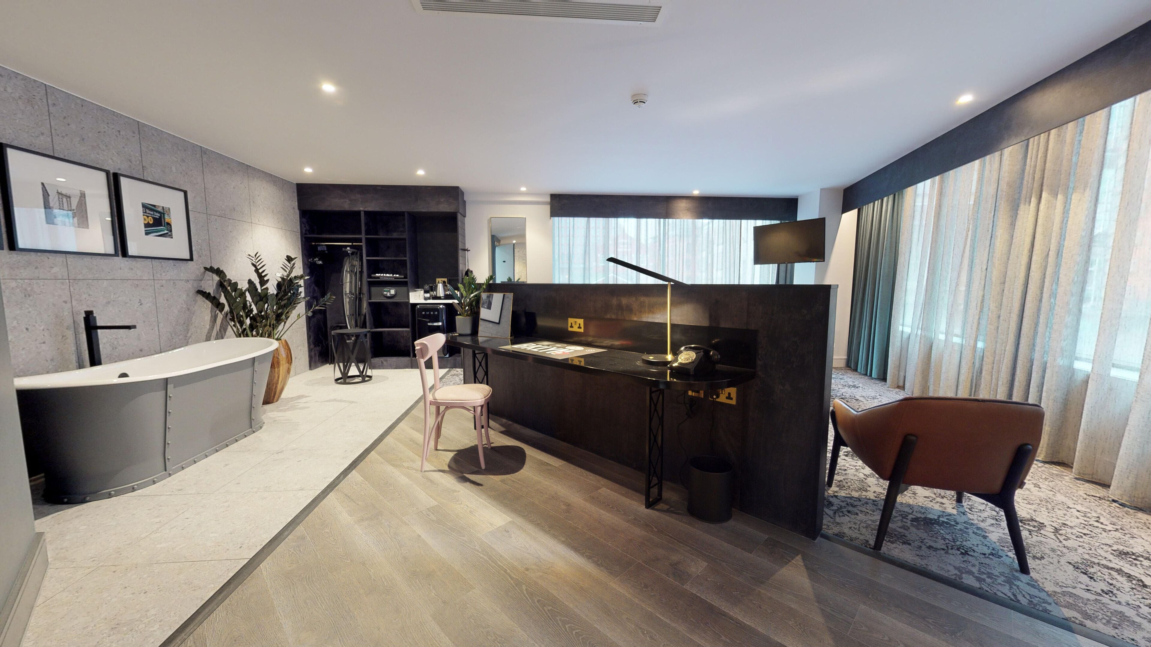 in-room safe, individually decorated, individually furnished, desk