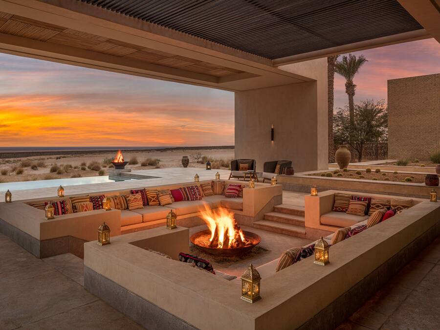 Royal-Villa, 3 Schlafzimmer, eigener Pool, Erdgeschoss (Anatara) | Hochwertige Bettwaren, Minibar, Zimmersafe, Schreibtisch