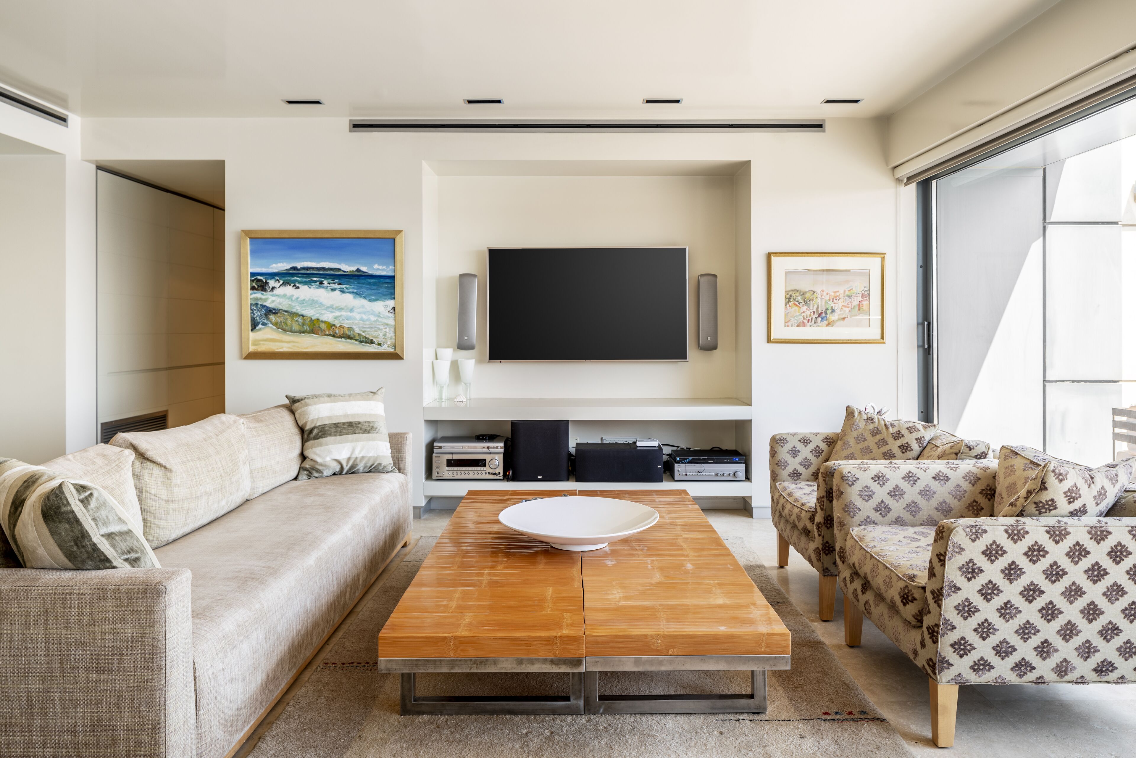 公寓, 2 間臥室 | 起居區 | 平面電視