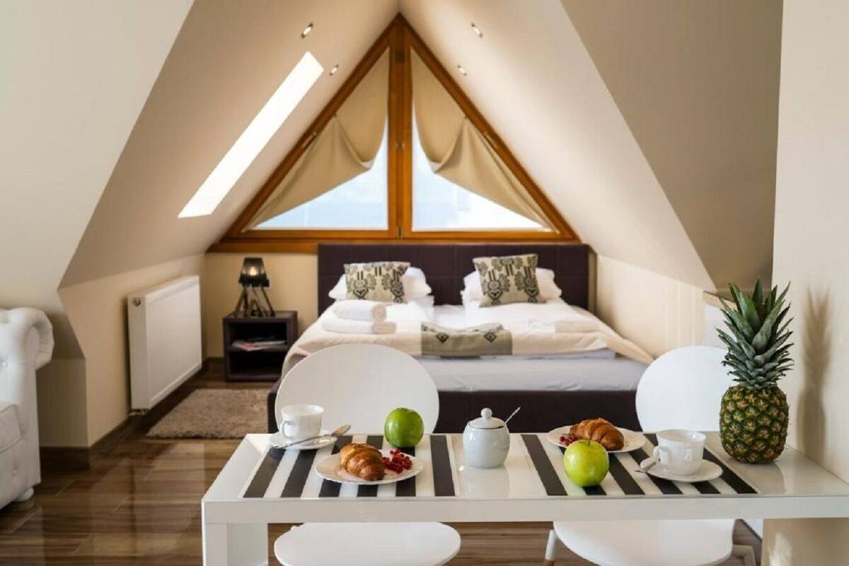 Studio (Koral) | Brankas, setrika/meja setrika, dan tempat tidur bayi (biaya tambahan)