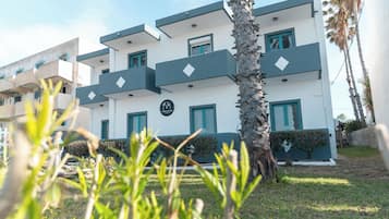 Majoituspaikan julkisivu