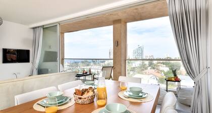 Modern Gem with Stunning Balcony by Sea N Rent
