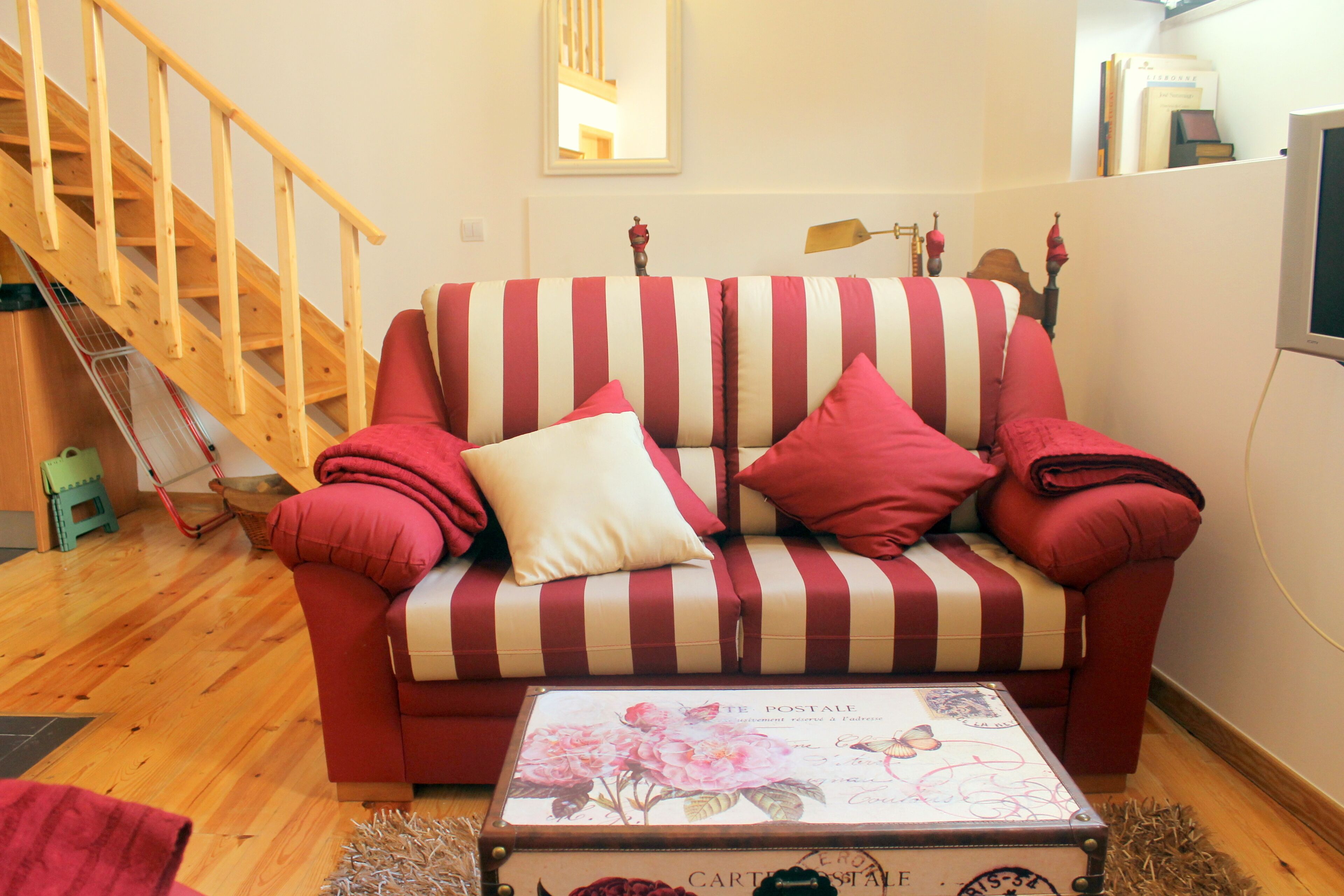 公寓, 1 間臥室 | 客廳 | 平面電視