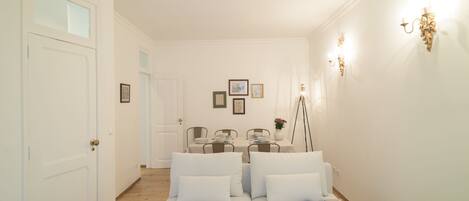 Apartment, 2 Bedrooms | Living room | Flat-screen TV