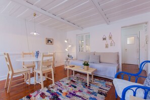 Apartment, 1 Bedroom | Living area | Flat-screen TV - Alfama Sunny & Typical Apartment, By TimeCooler (Lisbon)