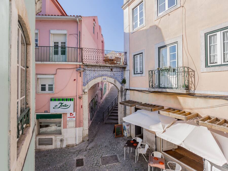 Blick auf die Straße