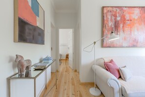 Apartment, 2 Bedrooms | Living area | Flat-screen TV - Sunny, Bright and Quiet Apartment, By TimeCooler (Lisbon)