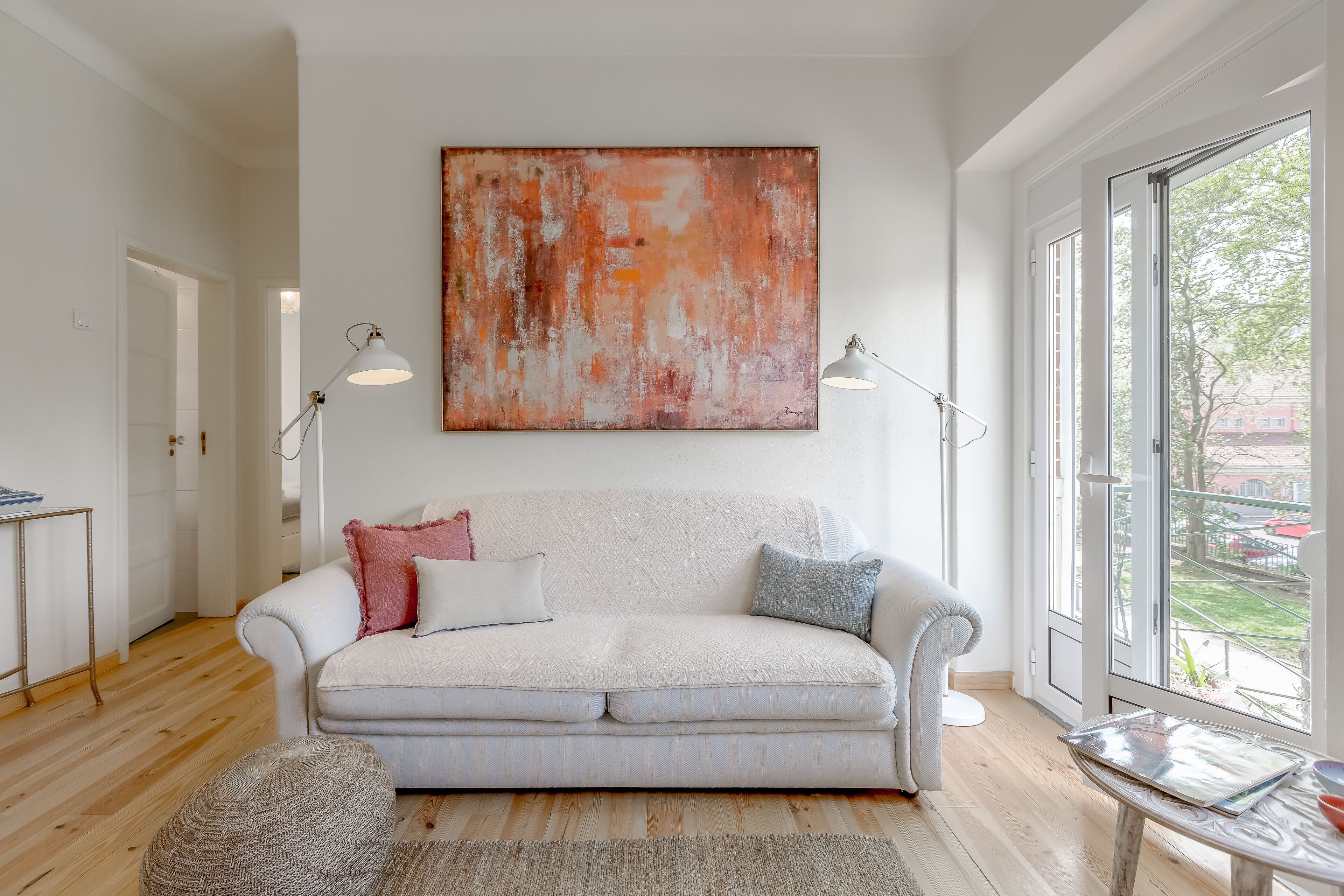 Apartment, 2 Bedrooms | Living room | Flat-screen TV