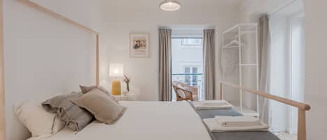 Appartement, 2 slaapkamers | 2 slaapkamers, een strijkplank/strijkijzer, babybedden (toeslag)