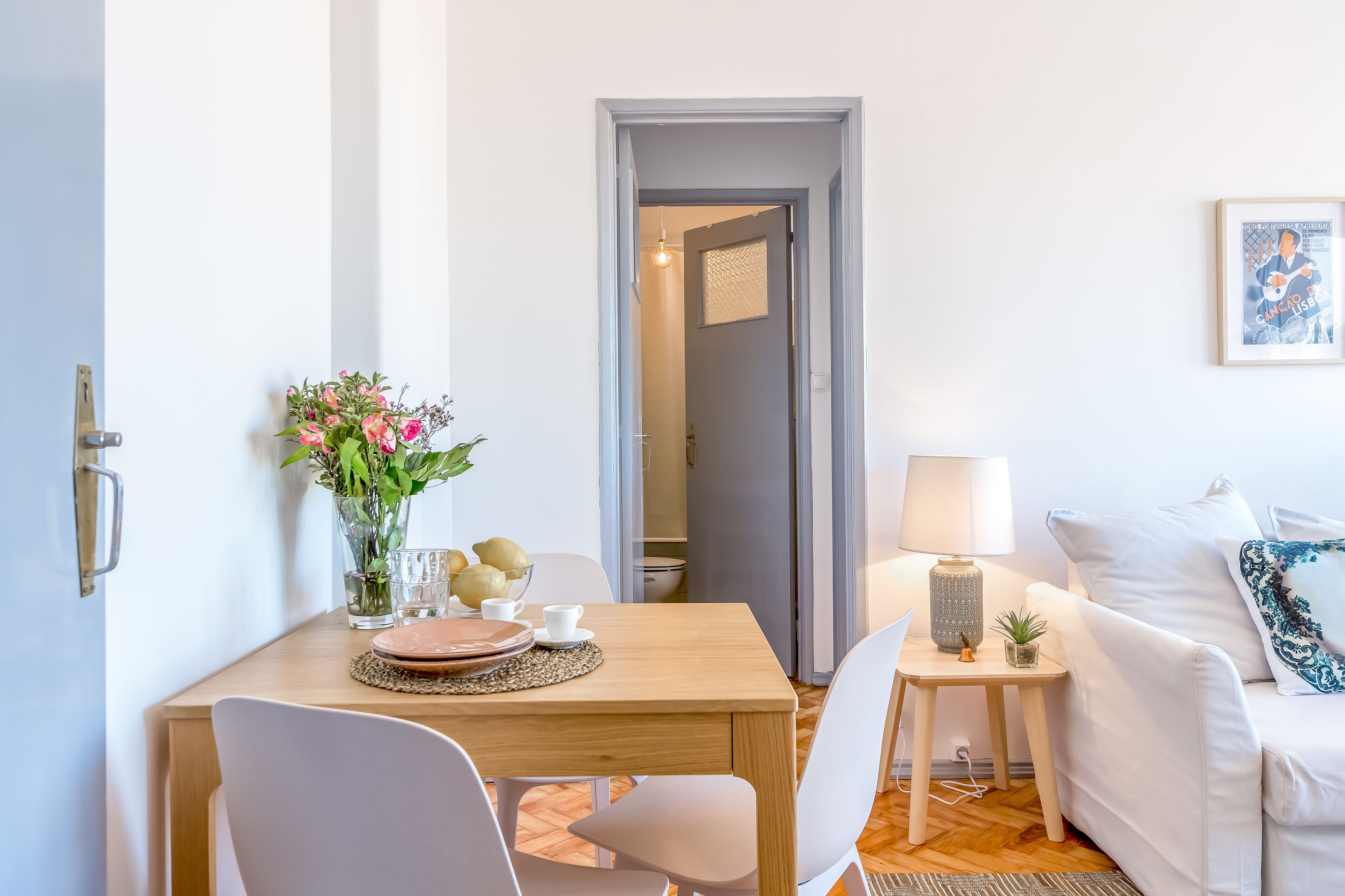 Apartment, 1 Bedroom | Living area | Flat-screen TV