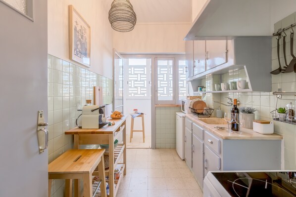 Appartamento, 1 camera da letto | Cucina privata | Frigorifero, microonde, forno, piano cottura