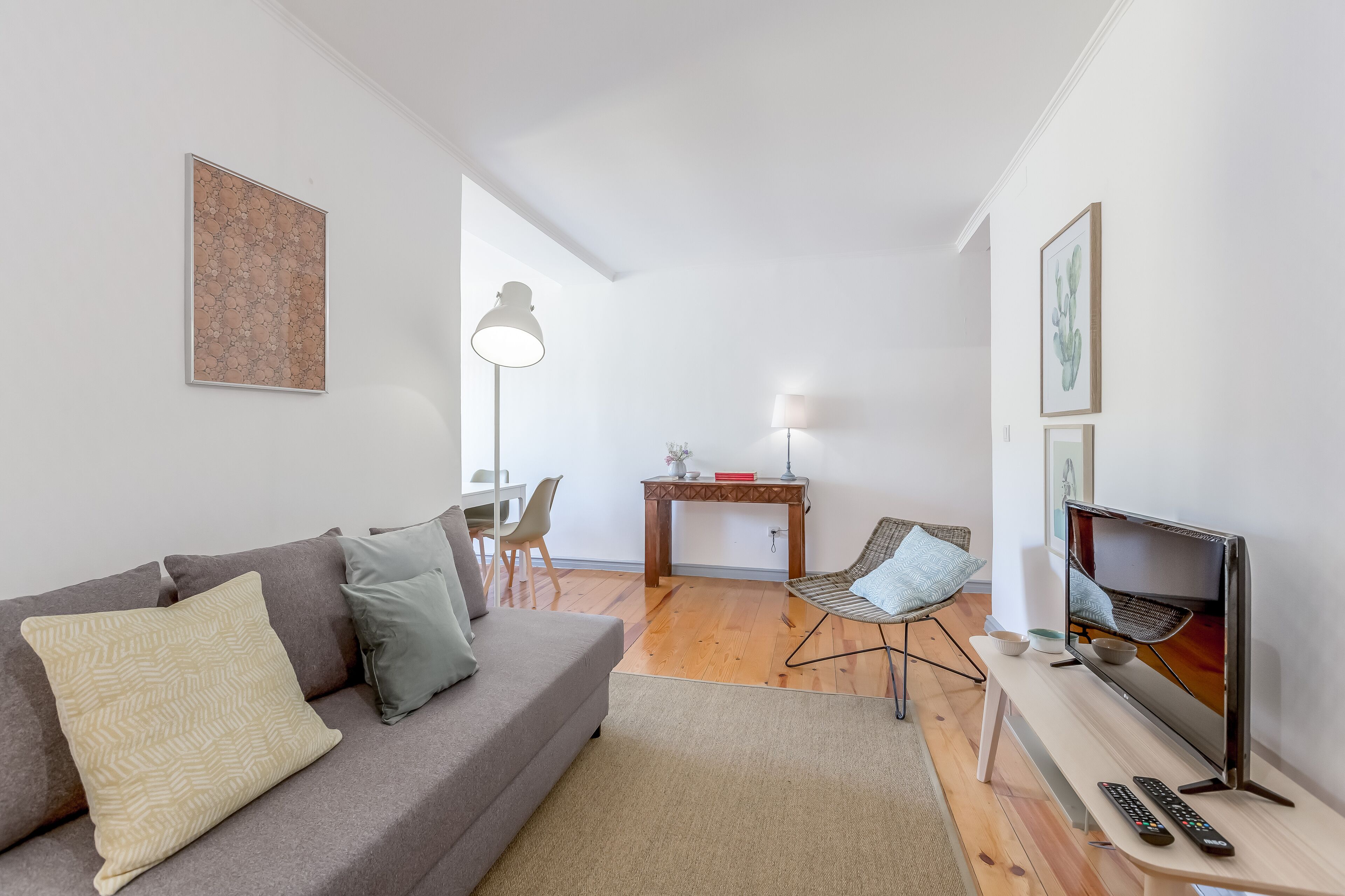 Apartment, 3 Bedrooms | Living area | Flat-screen TV