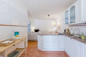 Apartment, 2 Bedrooms | Private kitchen | Fridge, oven, stovetop, espresso maker - Bright & Spacious Alfama Typical Apartment, By TimeCooler (Lisbon)