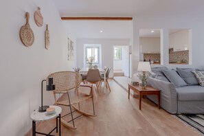 Apartment, 3 Bedrooms | Living area | Flat-screen TV - Bright & Spacious W/ Orange Tree Patio Apartment by TimeCooler (Lisbon)