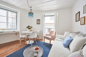 Apartment, 1 Bedroom | Living area | Flat-screen TV - Alfama Light-Filled Apartment, By TimeCooler (Lisbon)