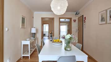 Apartment, 3 Bedrooms, Patio | Living area | Flat-screen TV