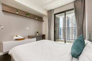 Family Apartment, 2 Bedrooms, 2 Bathrooms, City View