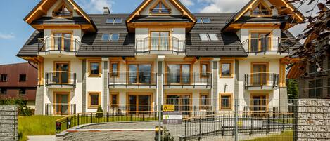 Fassade der Unterkunft